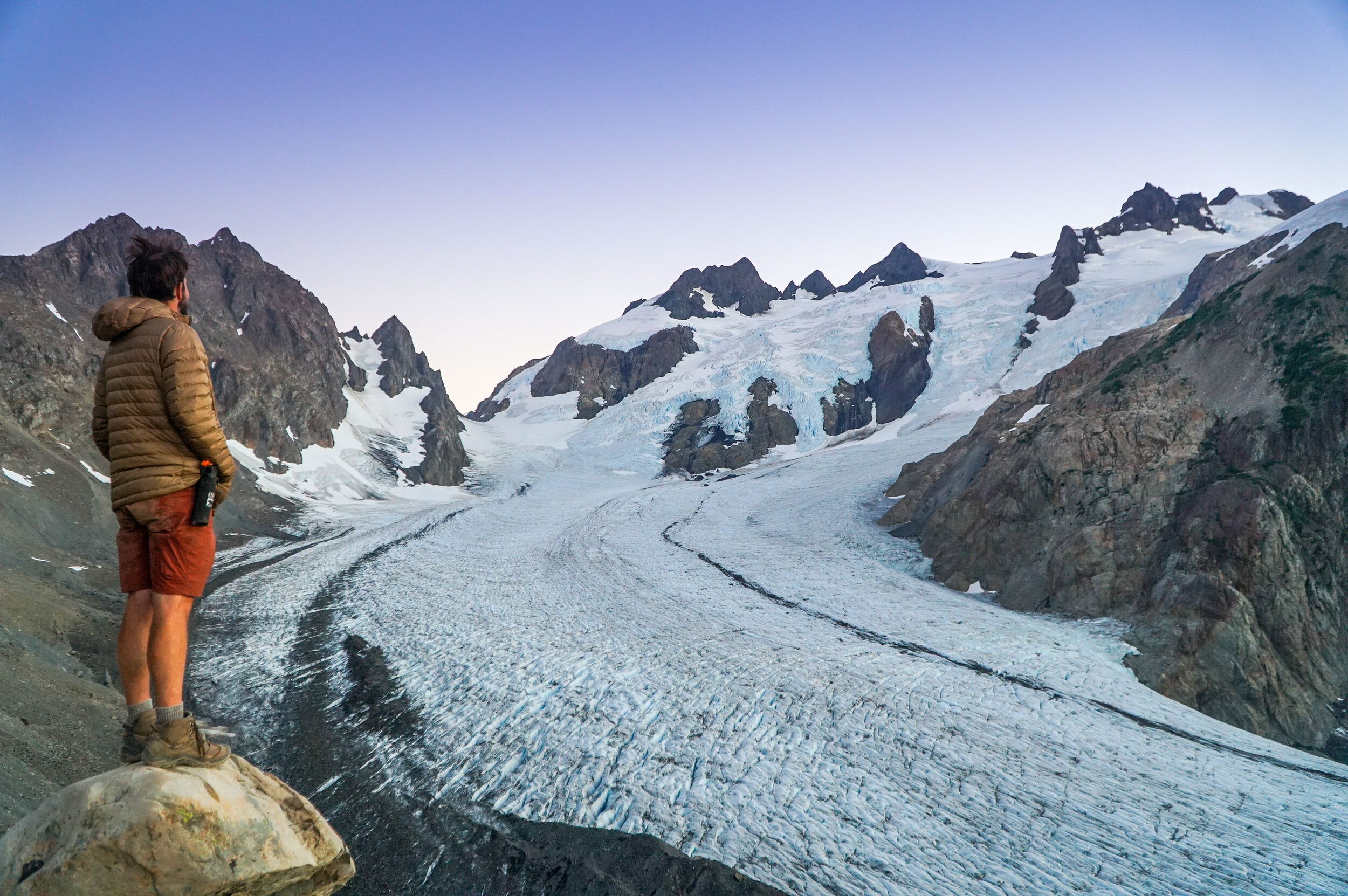 Hoh River Trail to the Blue Glacier Backpacking in Olympic National Park VANKOOKZ